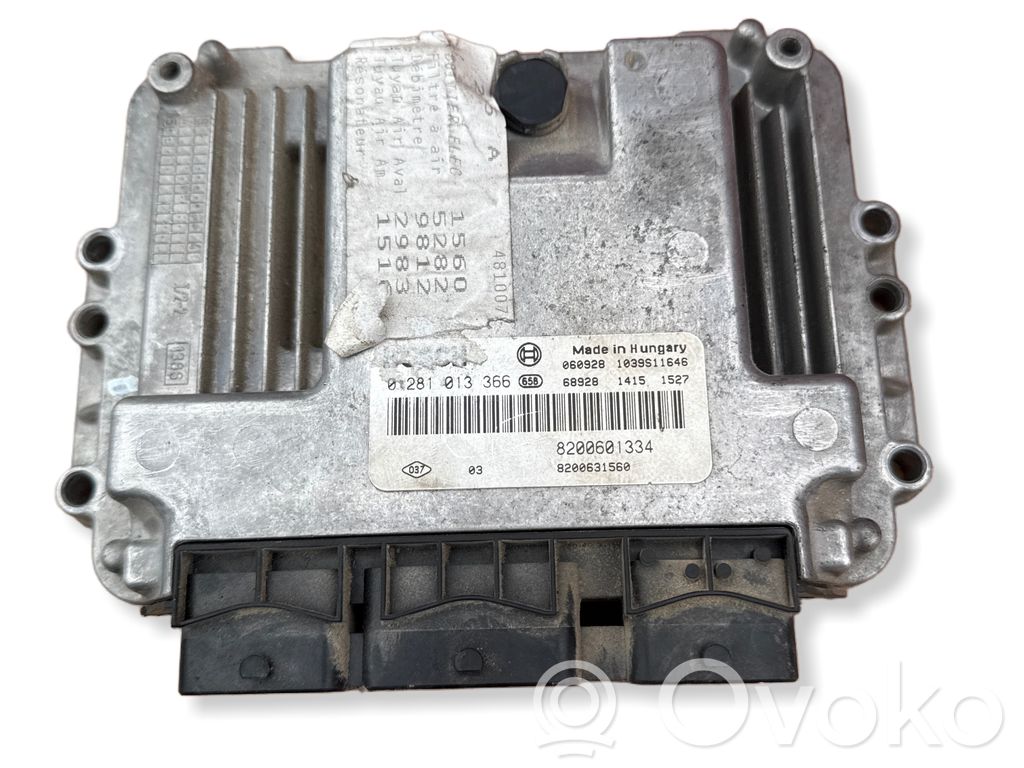 Renault Scenic II -  Grand scenic II Engine control unit/module 