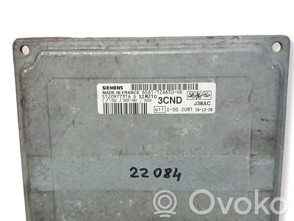 Ford Fiesta Engine control unit/module 