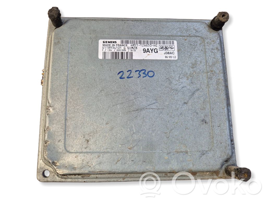 Ford Focus Engine control unit/module 