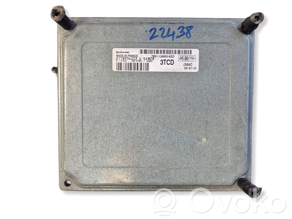 Ford Focus Engine control unit/module 