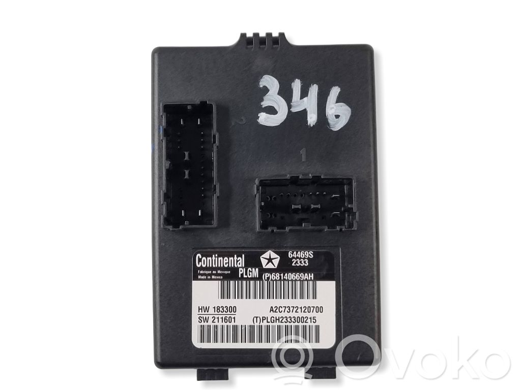 Dodge Durango III Tailgate/trunk control unit/module 