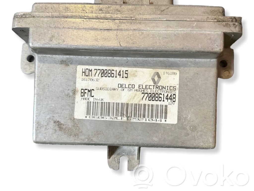 Engine control unit/module   7700861415,7700861448,16170632
