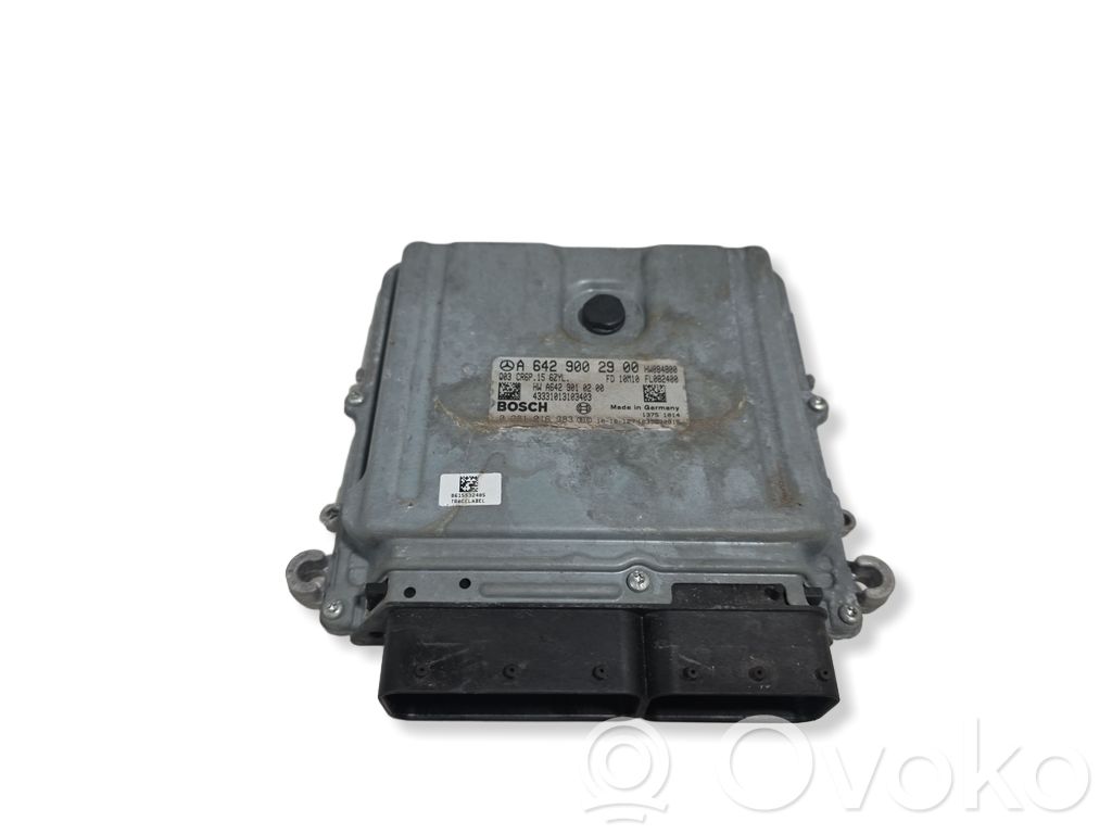 Mercedes-Benz E W212 Engine control unit/module 