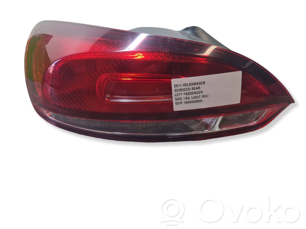 Volkswagen Scirocco Aizmugurējais lukturis virsbūvē 