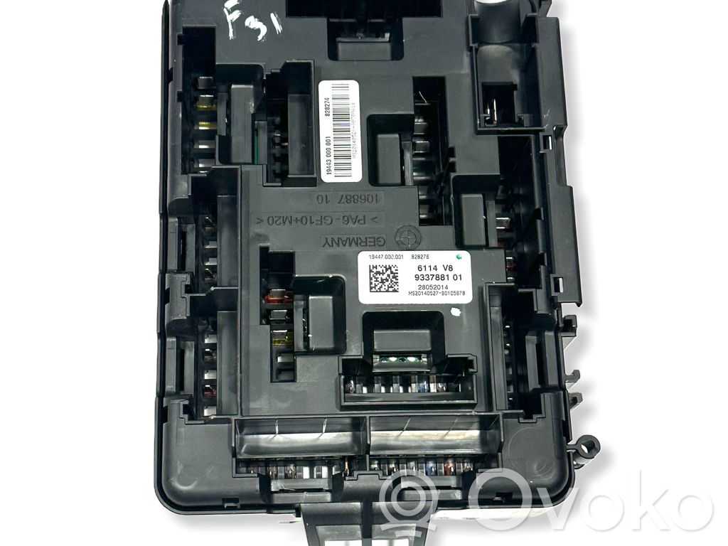 BMW 3 F30 F35 F31 Drošinātāju bloks 