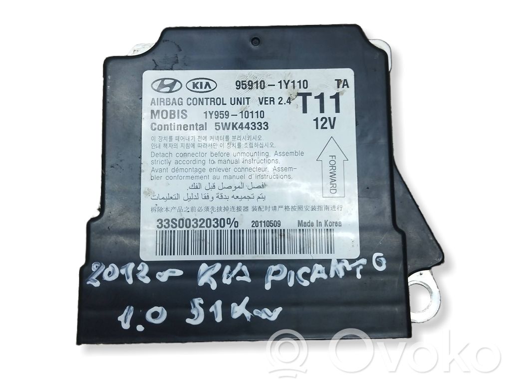 KIA Picanto Airbag set with panel 
