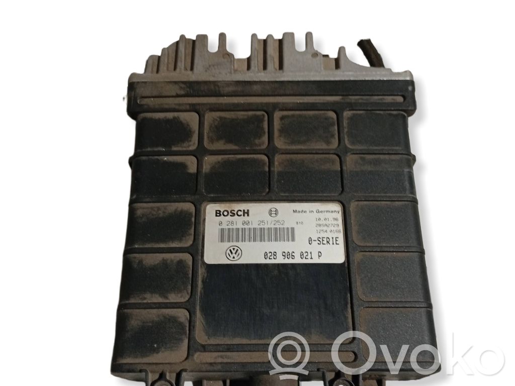 Engine control unit/module   0281001251,028906