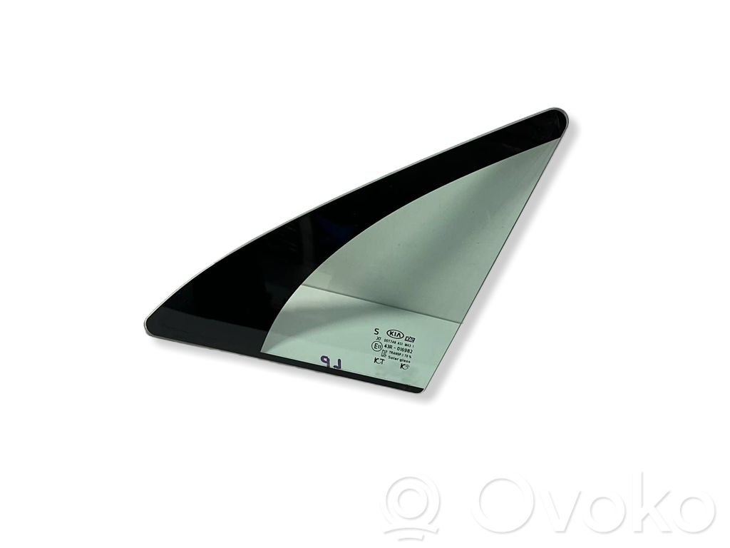 KIA Sorento IV Front door vent window glass four-door 