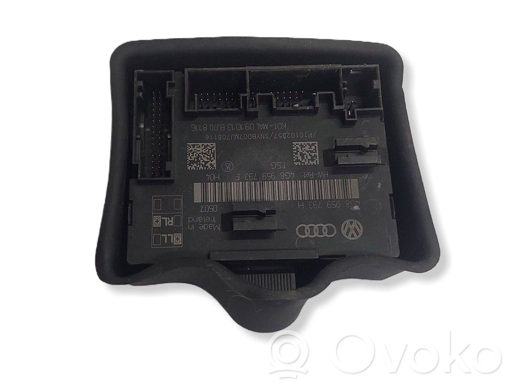 Audi A6 S6 C7 4G Door control unit/module 