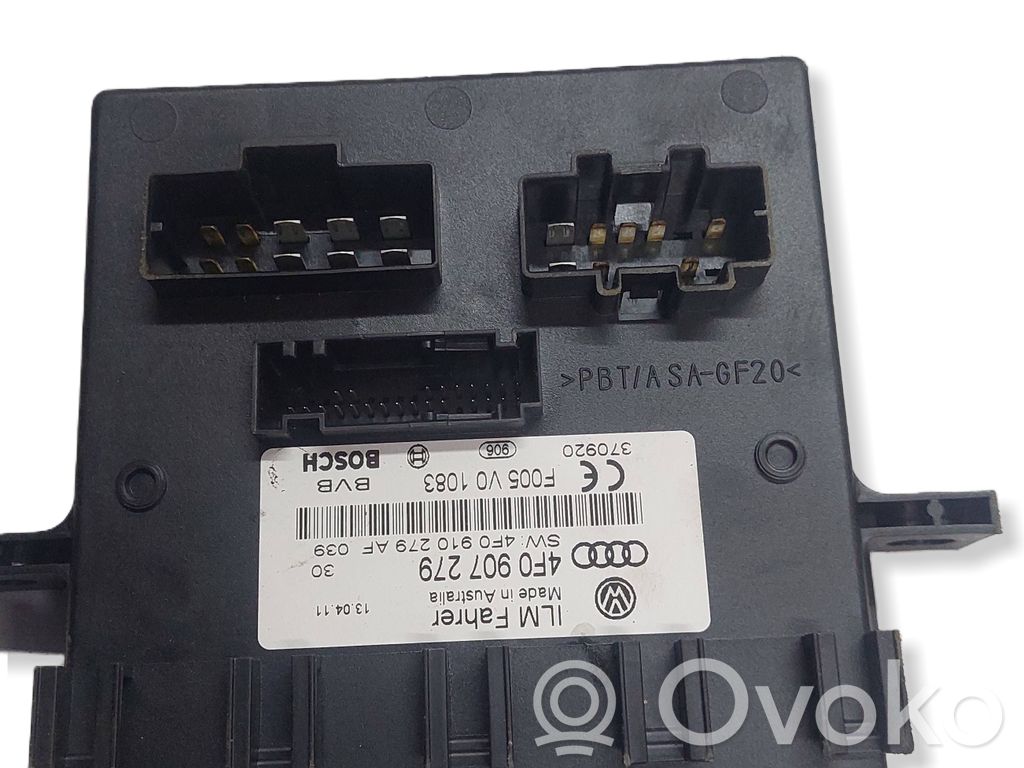 Audi A6 S6 C6 4F Moduł / Sterownik komfortu 