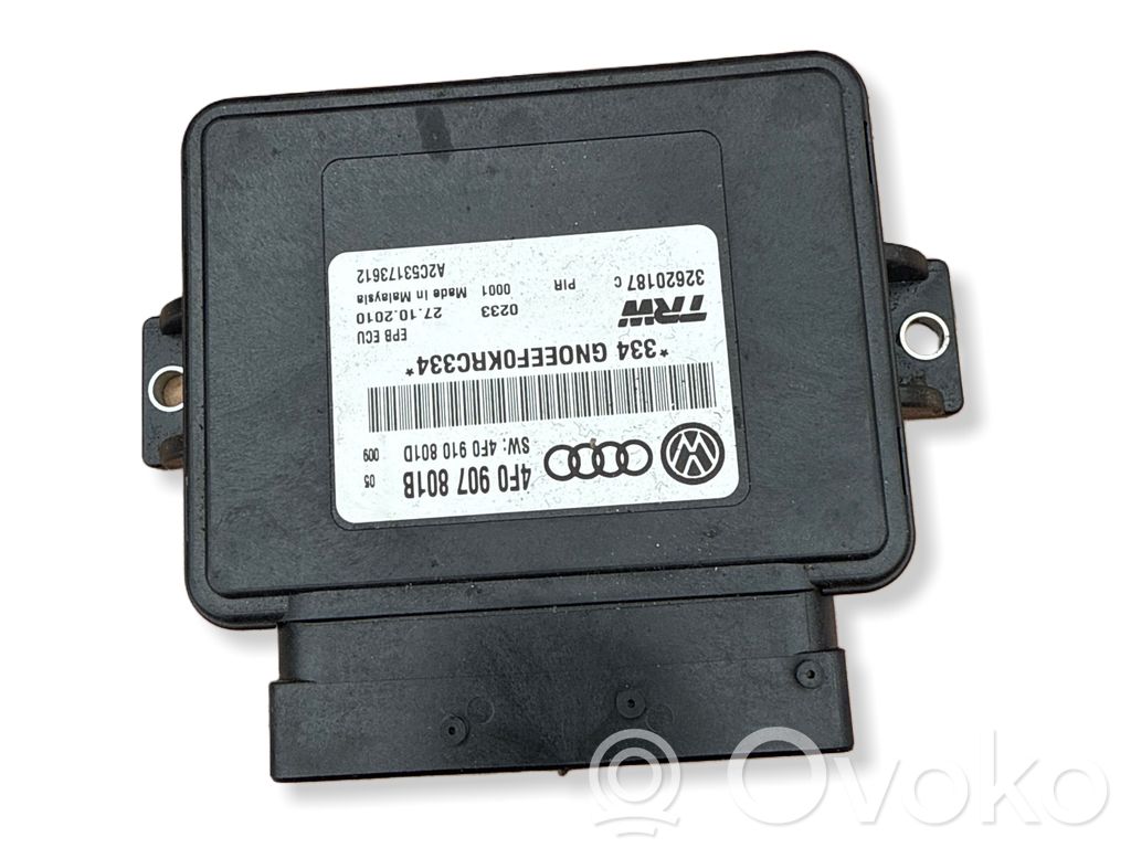 Module de commande de frein à main   4F0907801B,32620187C,4F0910801D,A2C53173612