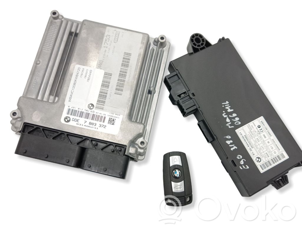 Engine ECU kit and lock set   6943830,61356943830,7803372,0281013502,13617803372