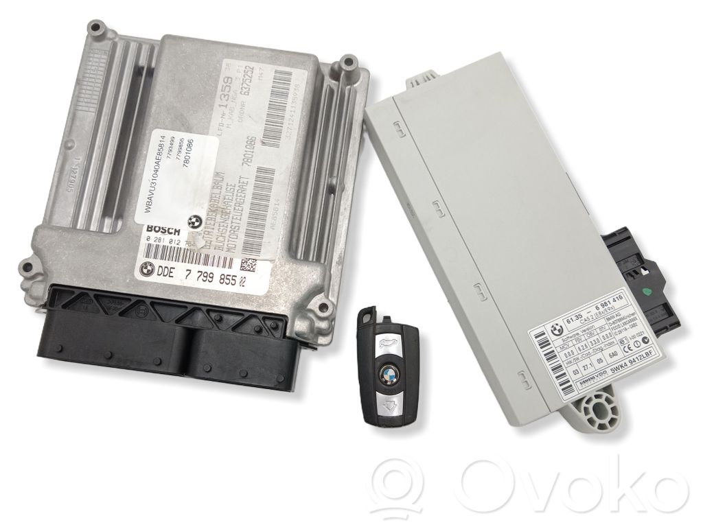 Engine ECU kit and lock set   6981416,61356981416,0281012754,13617799855,7799855