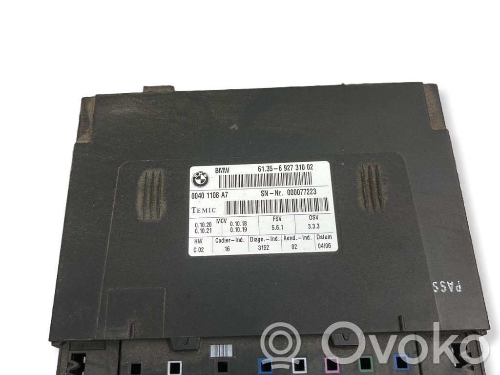 BMW 5 E60 E61 Seat control module 