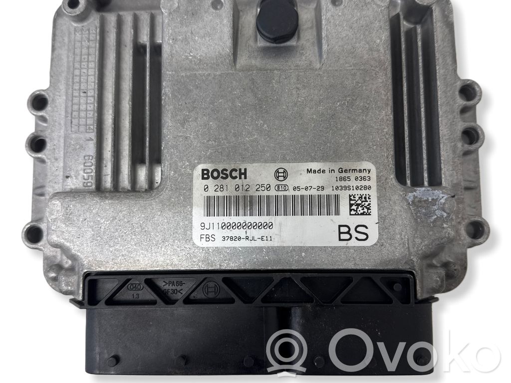 Honda FR-V Engine control unit/module 