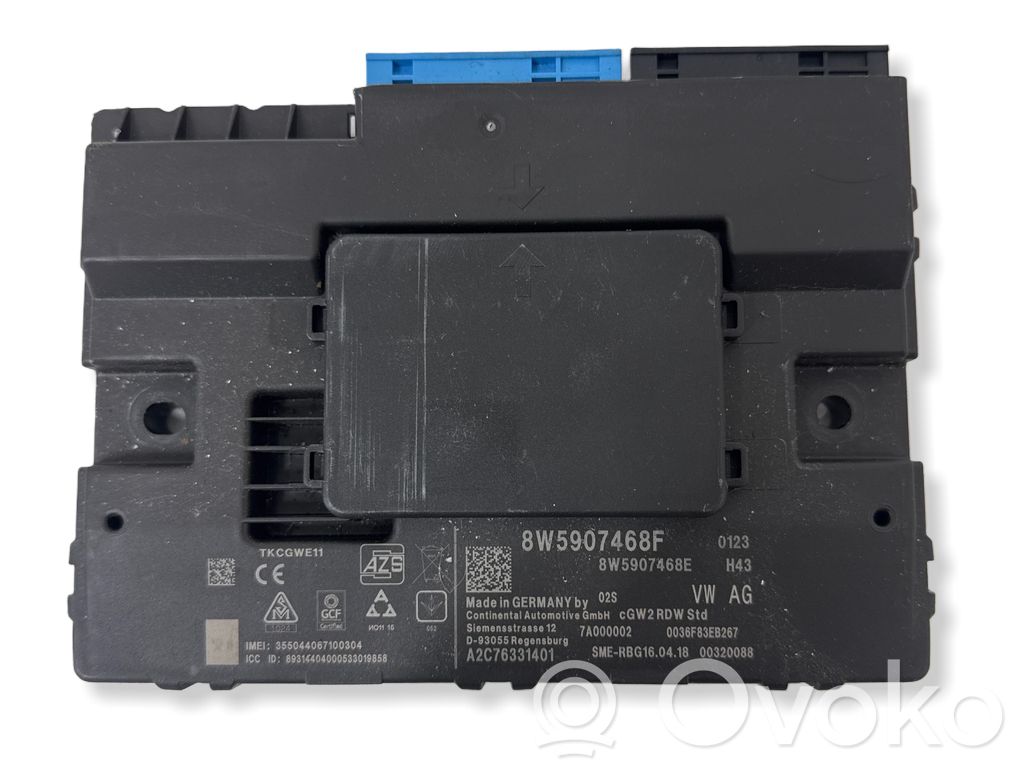 Audi A4 S4 B9 Gateway control module 