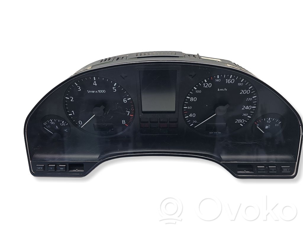 Audi A8 S8 D2 4D Speedometer (instrument cluster) 