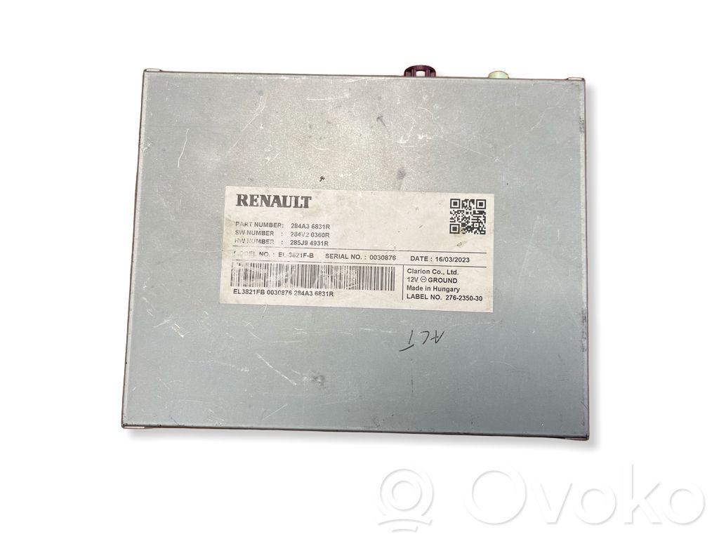 Renault Megane E-Tech Camera control unit module 