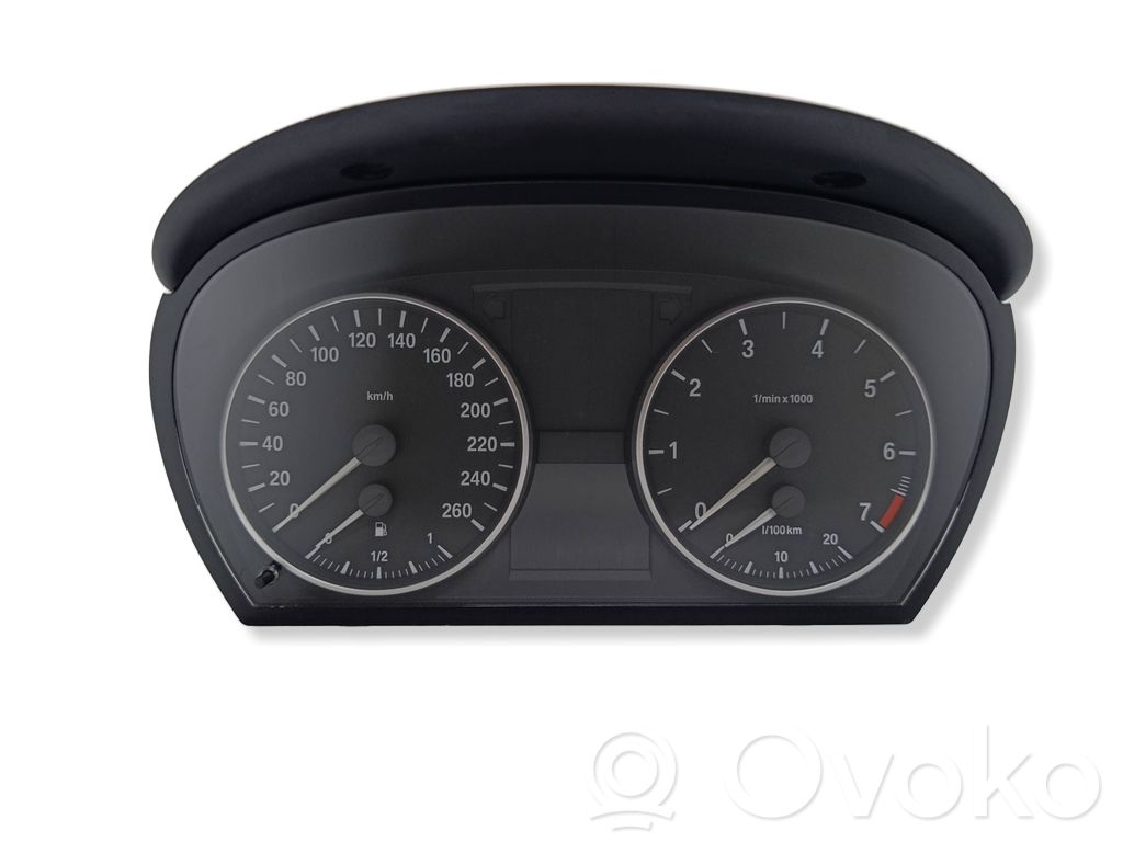 BMW 3 E90 E91 Speedometer (instrument cluster) 
