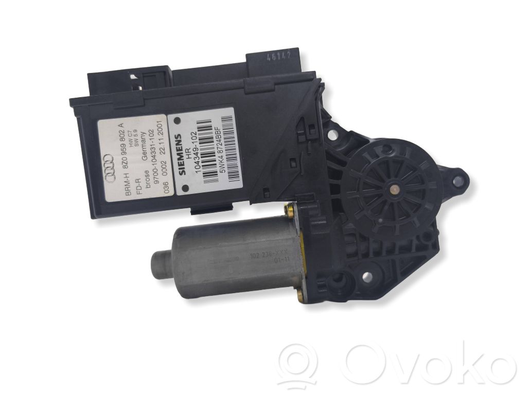 Audi A2 Rear door window regulator motor 