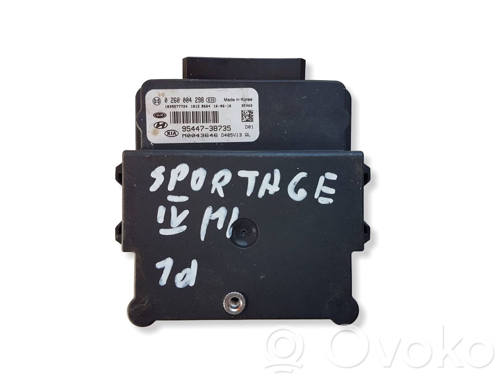 KIA Sportage Transfer box differential control unit 