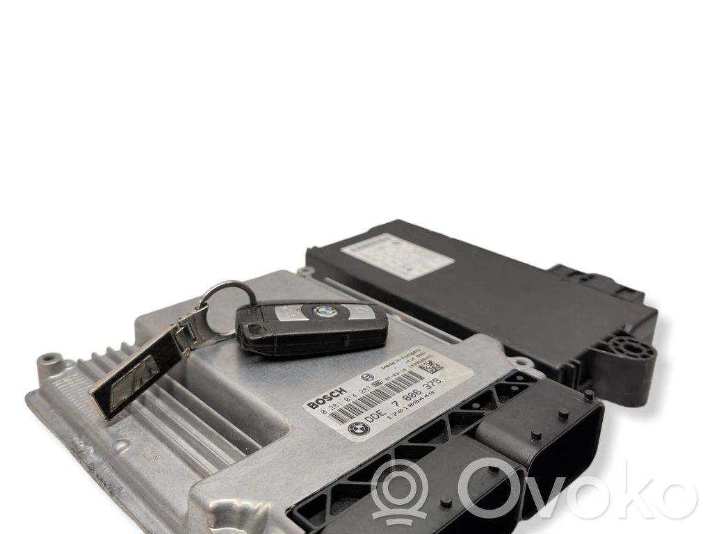 BMW 5 E60 E61 Engine ECU kit and lock set 