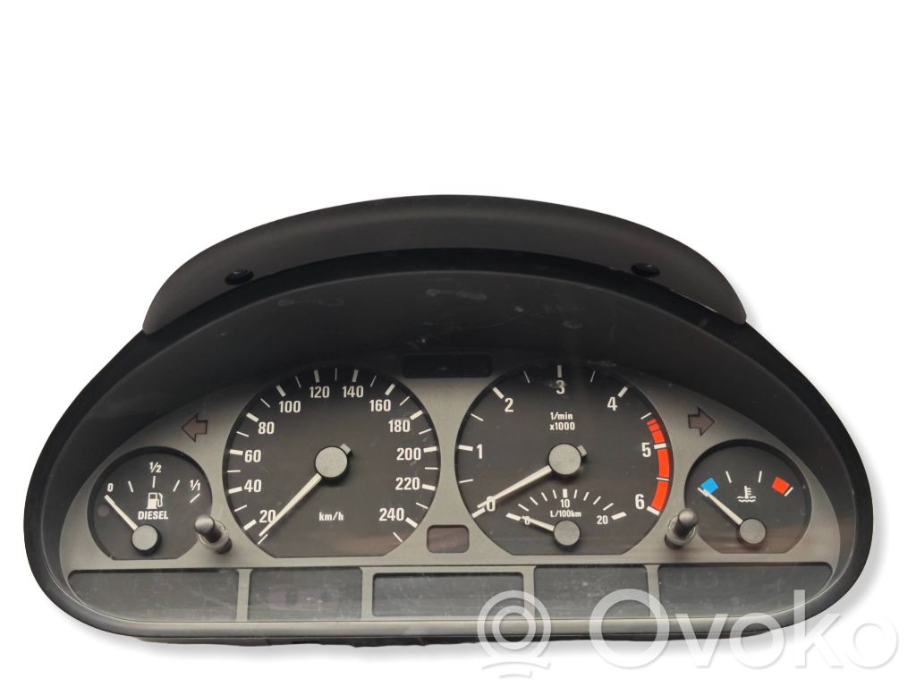 BMW 3 E46 Speedometer (instrument cluster) 