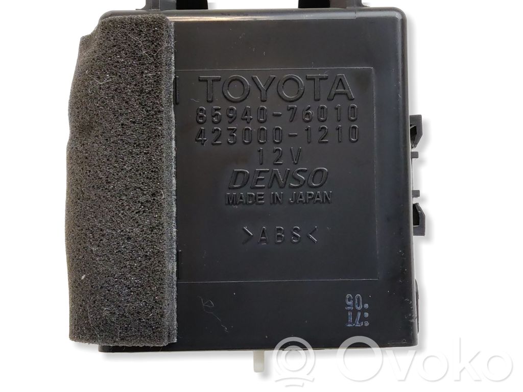 Lexus CT 200H Relais d'essuie/lave-glace 