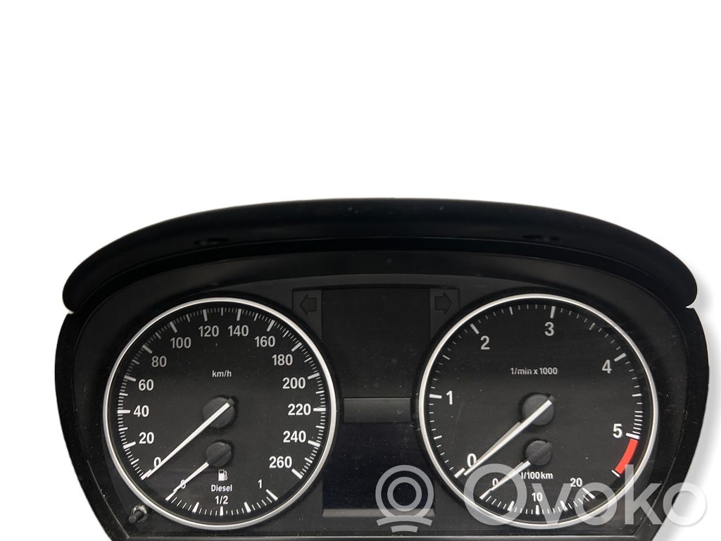 BMW 3 E90 E91 Speedometer (instrument cluster) 