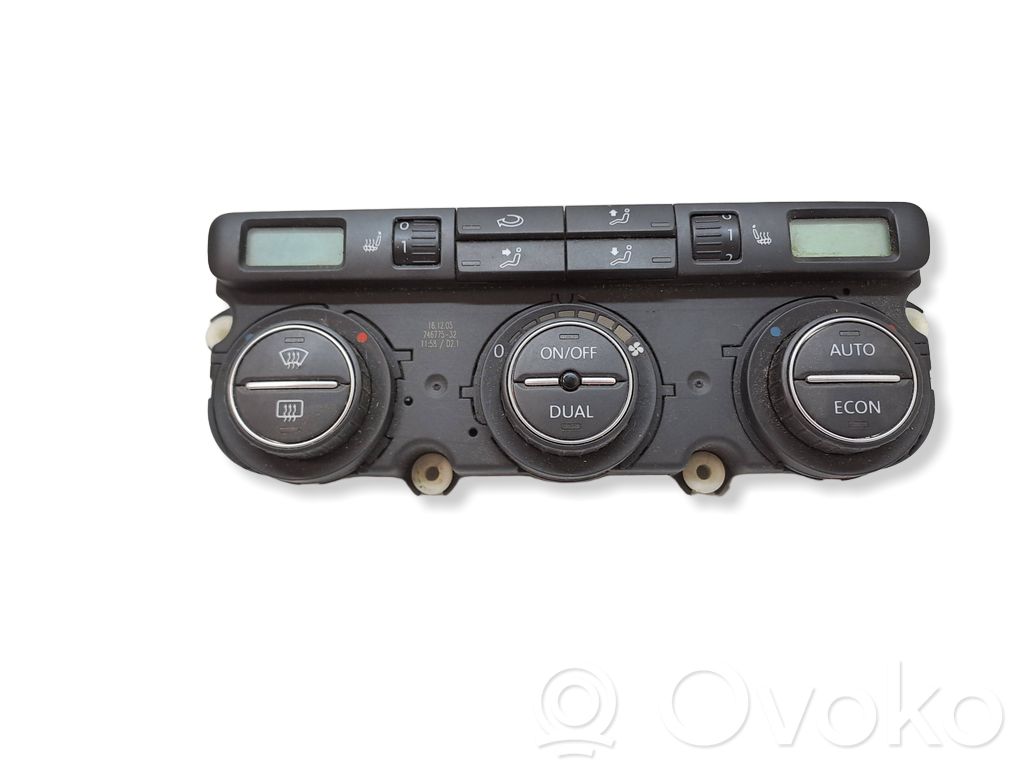 Volkswagen PASSAT B6 Climate control unit 