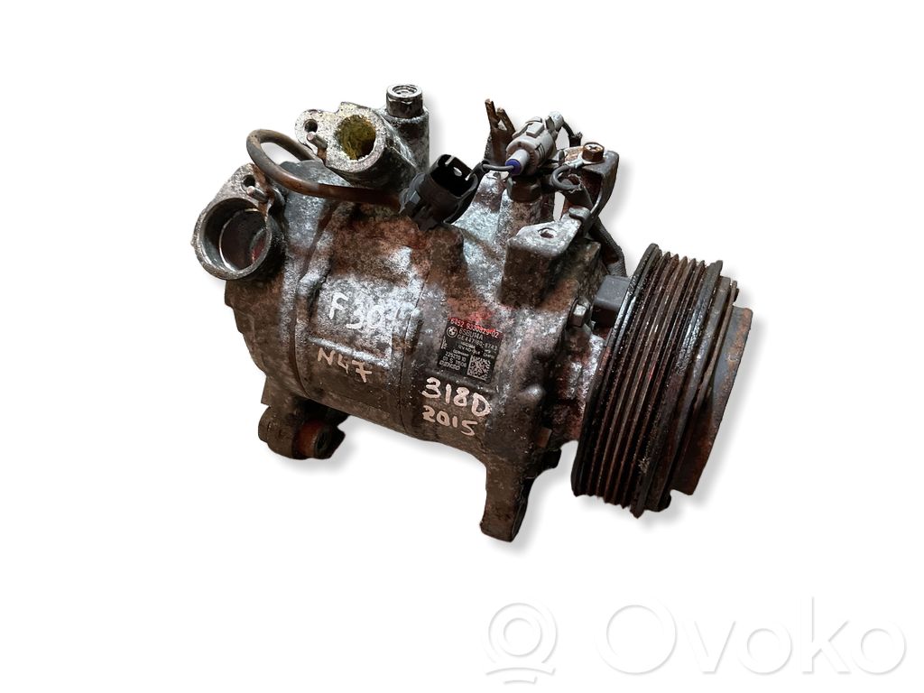 BMW 3 F30 F35 F31 Kompresor / Sprężarka klimatyzacji A/C 