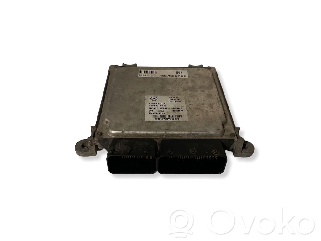 Mercedes-Benz Sprinter W906 Engine control unit/module 