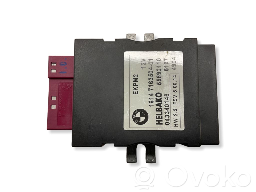 Fuel injection pump control unit/module   7163504,55892110,043340146