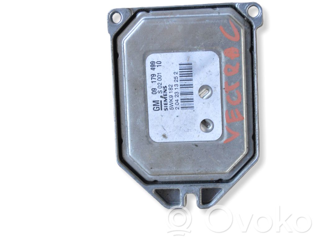 Engine control unit/module   09179499,S0200110,5WK9182