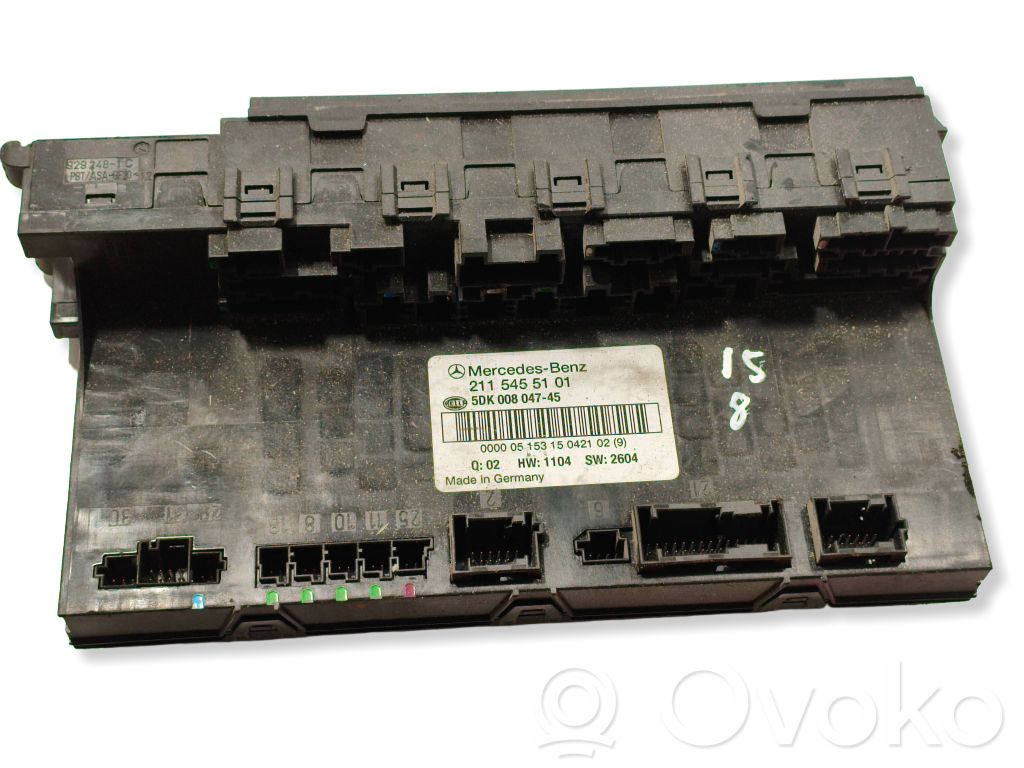 Mercedes-Benz E W211 Fuse module 