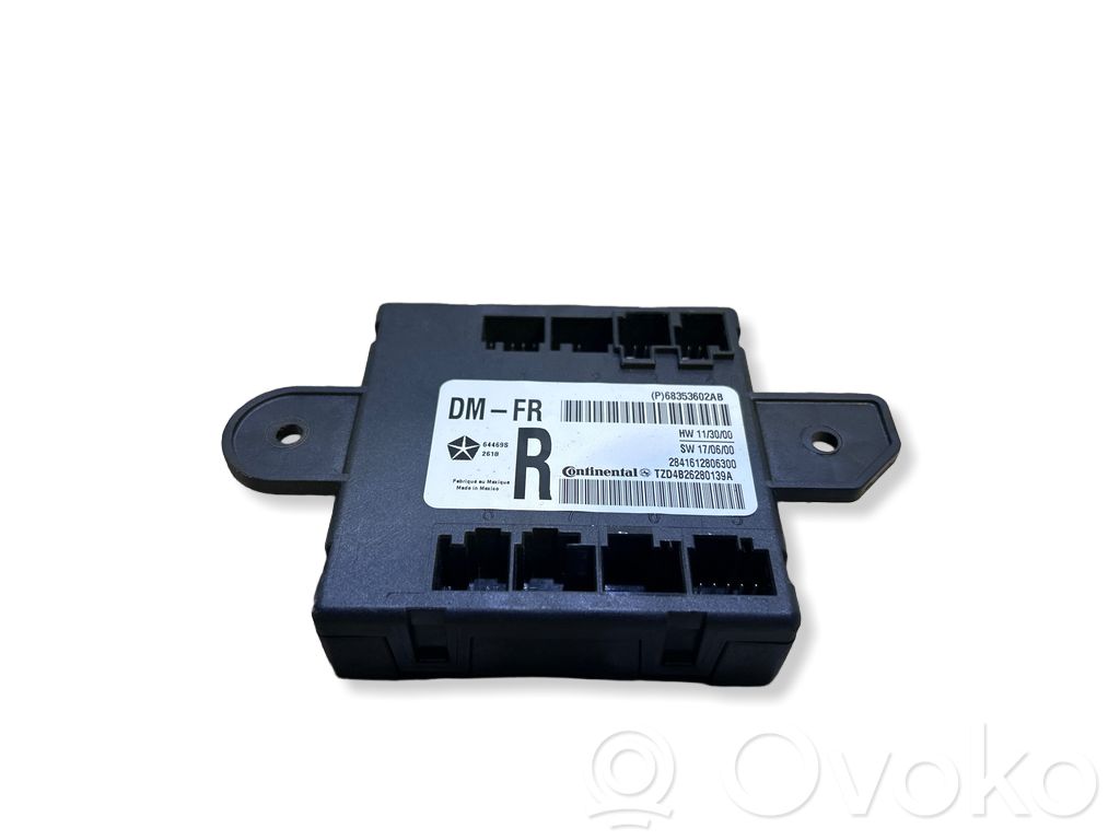 Door control unit/module   68353602AB,2841612806300
