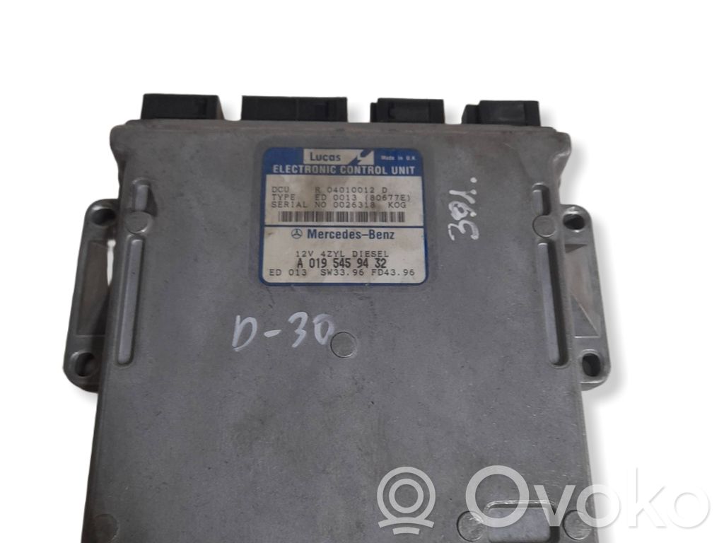 Mercedes-Benz C W202 Engine control unit/module 