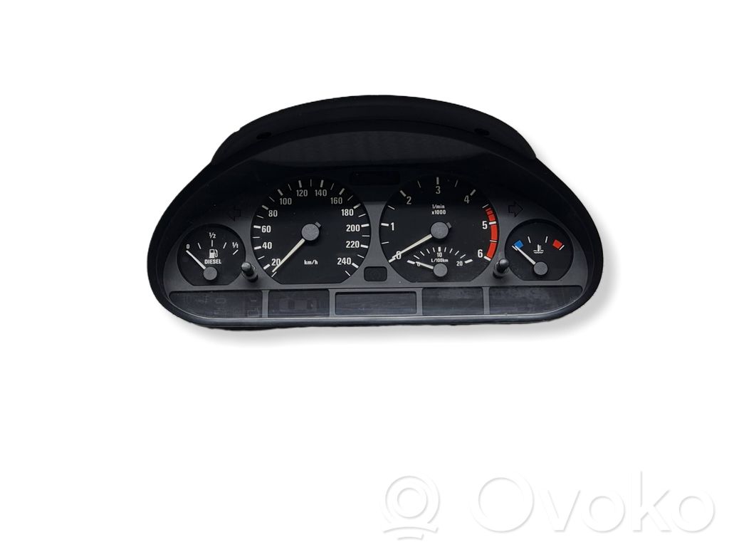 BMW 3 E46 Speedometer (instrument cluster) 