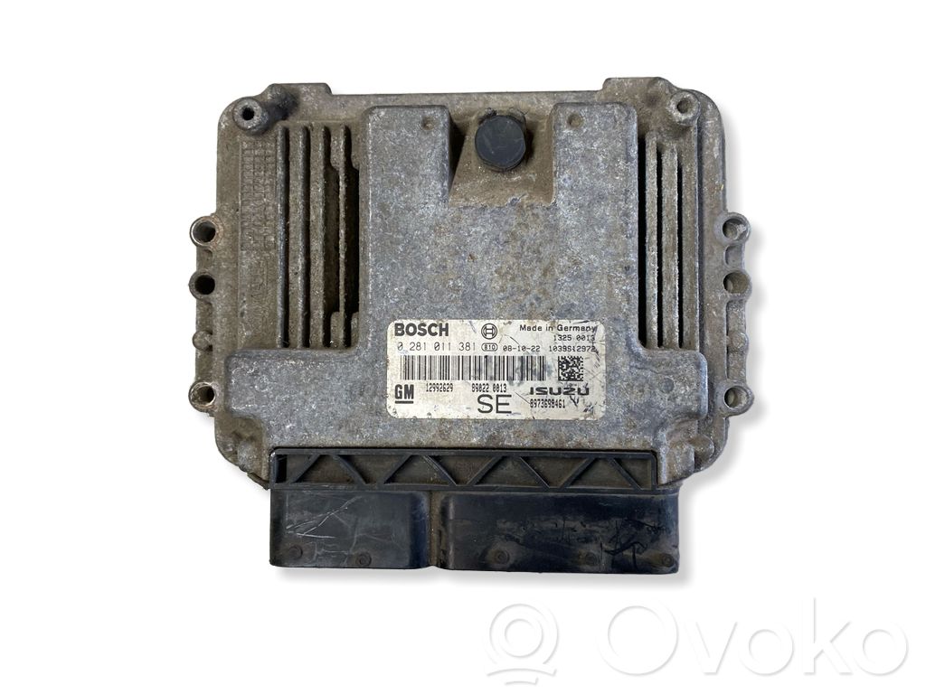 Opel Astra H Engine control unit/module 