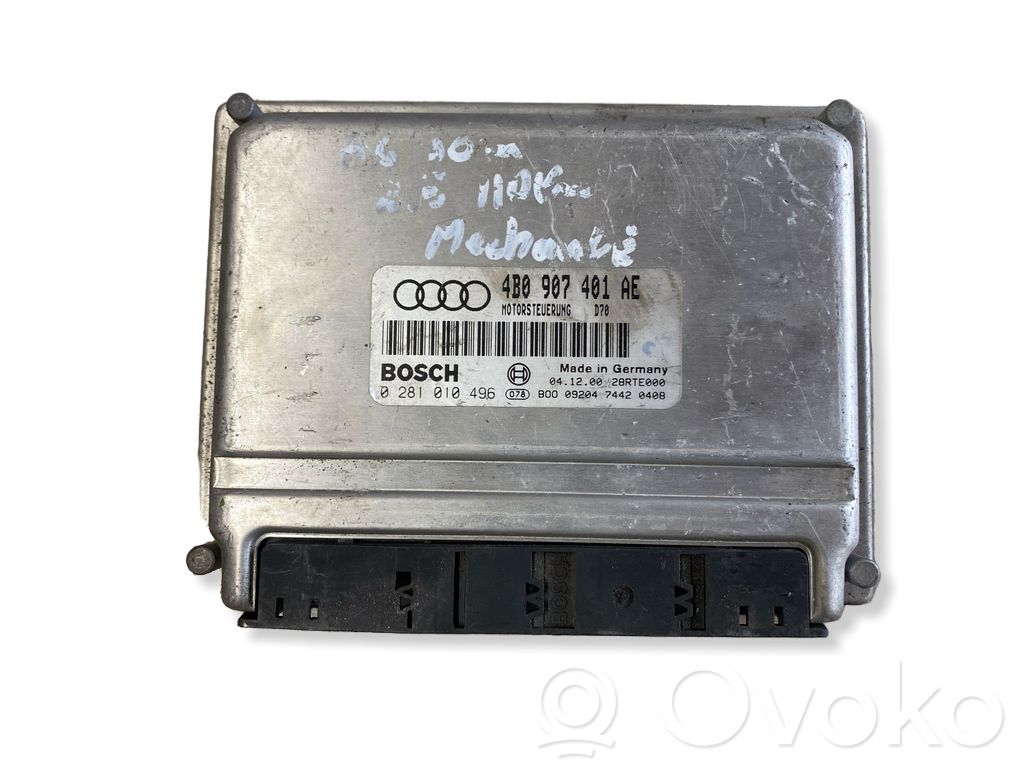 Audi A6 S6 C5 4B Engine control unit/module 