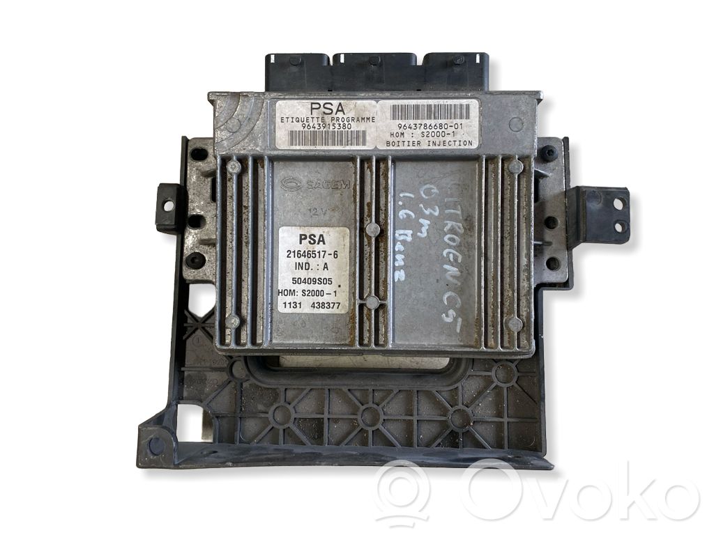 Citroen C4 I Engine control unit/module 