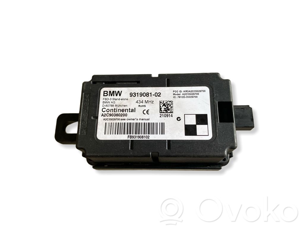 BMW 3 GT F34 Otras unidades de control/módulos 