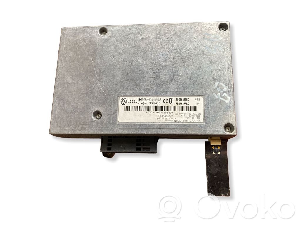 Audi A3 S3 8P Bluetooth control unit module 