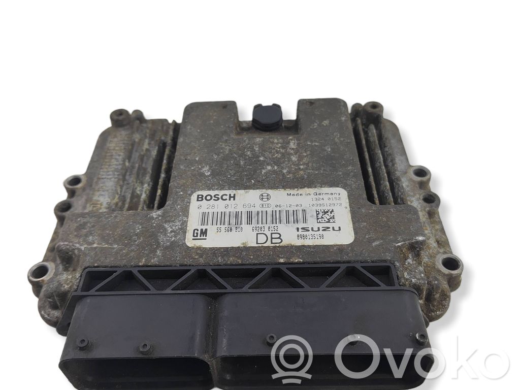 Opel Astra H Engine control unit/module 