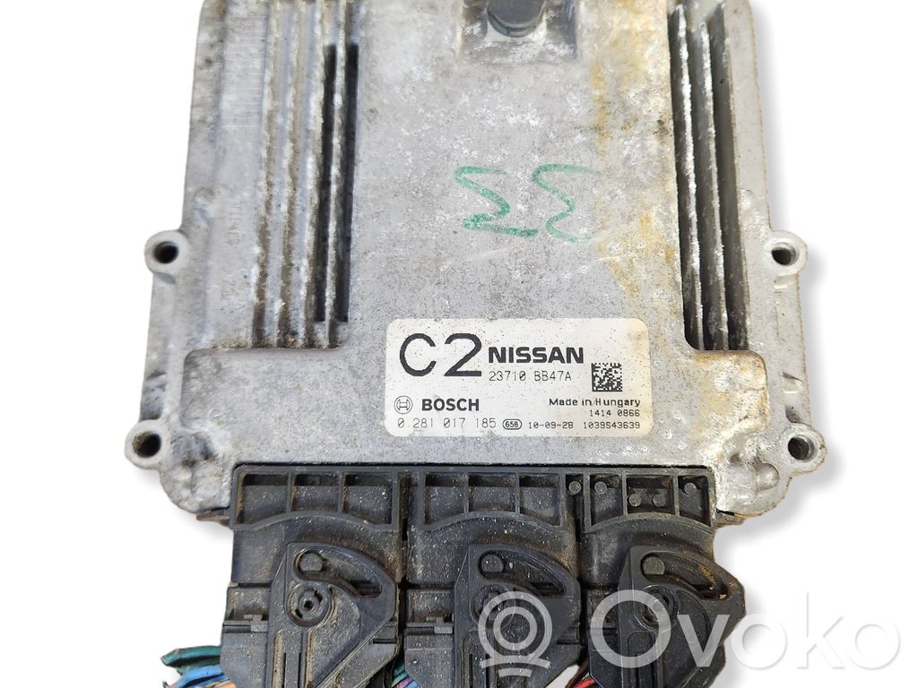 Engine control unit/module   23710BB47A,0281017185,1039S43639