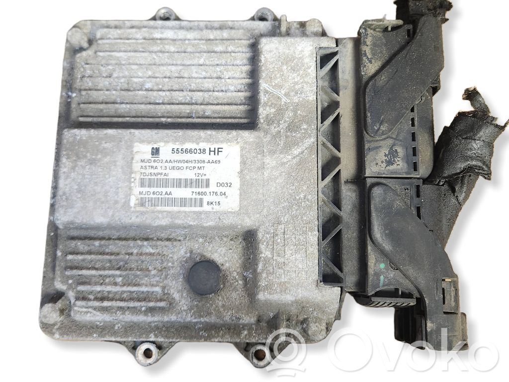 Opel Astra H Engine control unit/module 