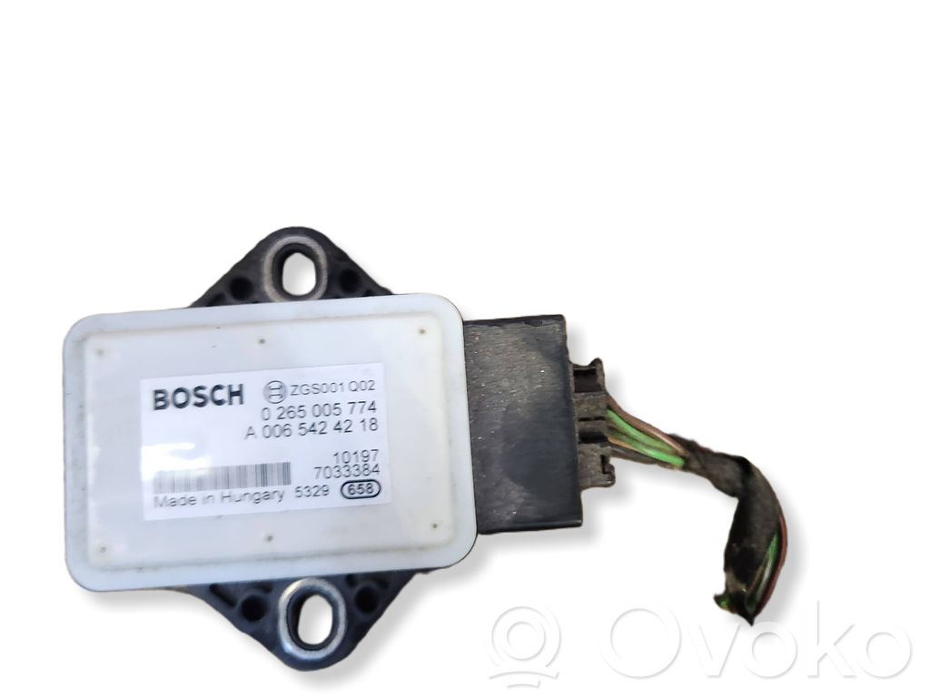 Mercedes-Benz Sprinter W906 Sensor ESP de aceleración de frecuencia del intermitente 