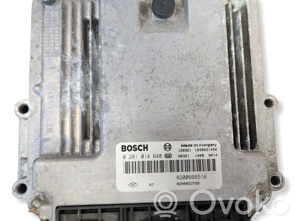 Renault Trafic II (X83) Engine control unit/module 