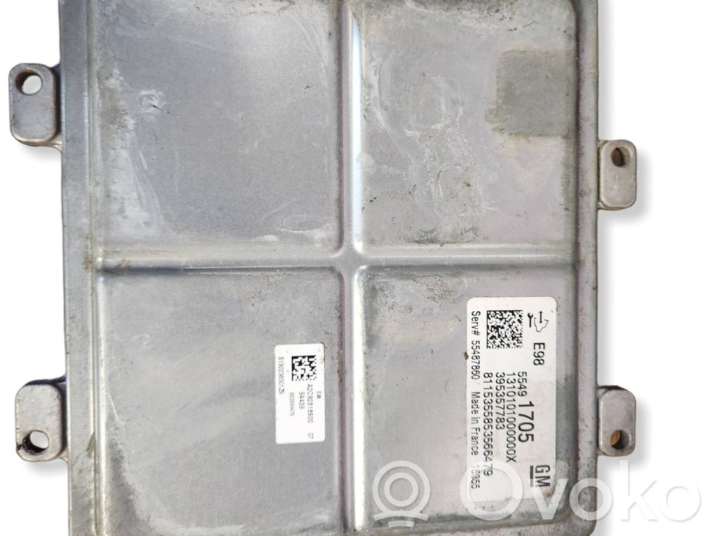 Opel Insignia A Engine control unit/module 