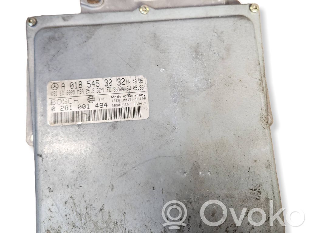 Engine control unit/module   A0185453032,28SA2960,0281001494